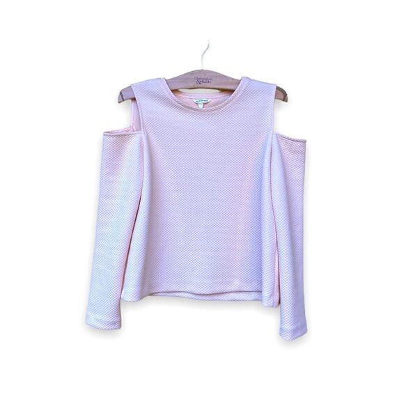 CLUB MONACO | Quilted Cold-Shoulder Top (S) - Picture 2 of 4